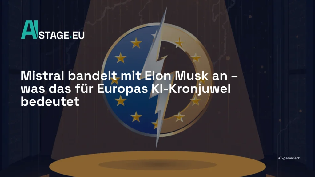 Mistral bandelt mit Elon Musk an