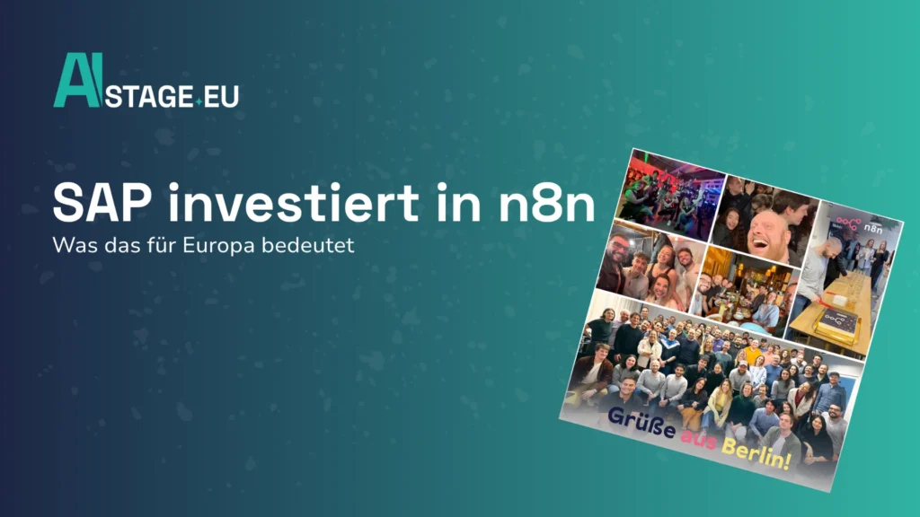 SAP und n8n – strategische Investition verbindet zwei deutsche KI-Unternehmen